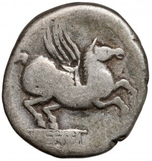 République, Q. Titius (90 av. J.-C.) Denier, Rome