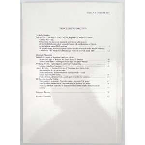 Wiadomości numizmatyczne 2009/zeszyt 1 (187)