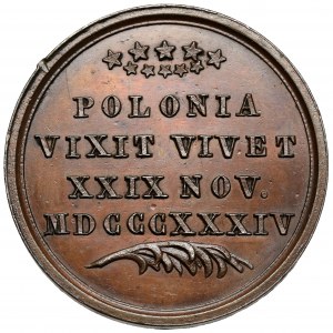 Medal 3rd Anniversary of the November Uprising 1833