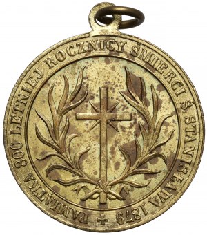 Religious medal Saint Stanislaus 1897