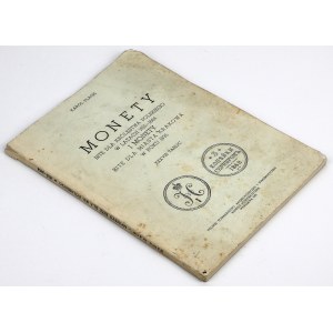 Monety bite dla Królestwa Polskiego, K. Plage [reprint]