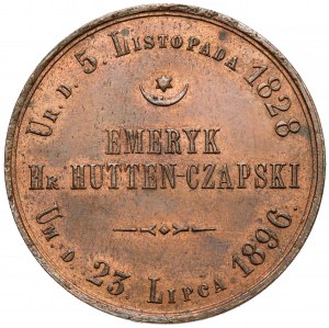 Médaille Emeryk Hutten-Czapski 1896 - Au méritant...