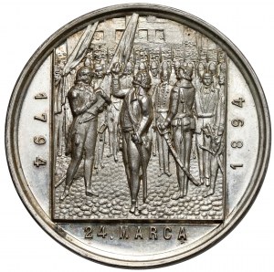Battle of Racławice 1894 medal - in SILVER