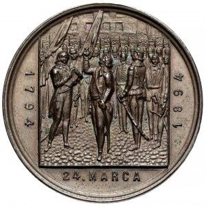 Medal, 100-lecie bitwy pod Racławicami 1894