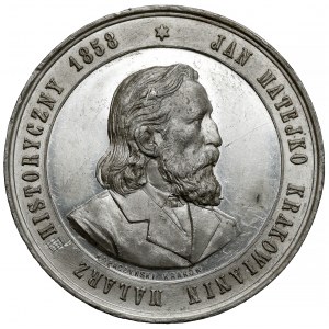 Medal, Jan Matejko - Krakowianin, Malarz Historyczny 1883