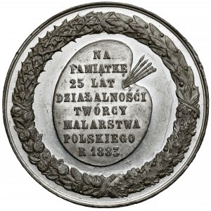 Medal, Jan Matejko - Krakowianin, Malarz Historyczny 1883