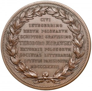 Medal Teodor Morawski 1873 - History of the Polish nation