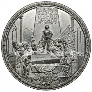 Kurlandia, Maurycy Saski, Medal pośmiertny 1750