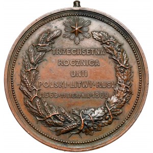 Medal, 300. rocznia Unii Polski-Litwy-Rusi 1569-1869