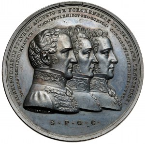 Medal Trzech Komisarzy miasta Krakowa 1833 r.
