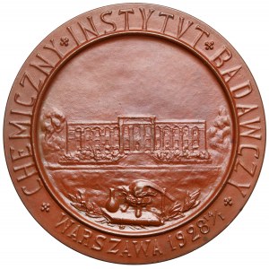 Medal Budowa Instytutu Chemicznego w Warszawie 1928