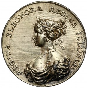 Michał Korybut Wiśniowiecki, Medal zaślubinowy (1670) - dawny, cyzelowany ODLEW
