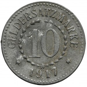 Poznań (Posen) 10 fenigów 1917