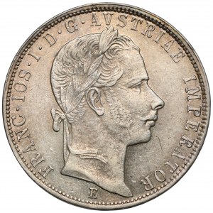 Austria, Franciszek Józef I, Floren 1860-E, Kremnica