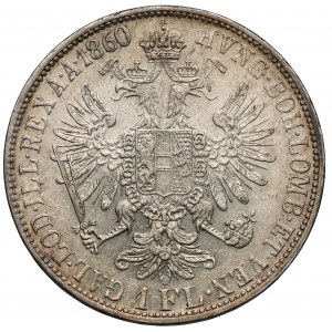 Austria, Franciszek Józef I, Floren 1860-E, Kremnica