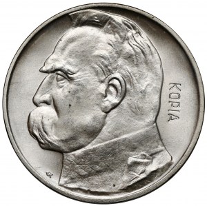 Copie ARGENT 2 zloty 1936 Pilsudski - Monnaie officielle de Pologne