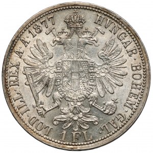 Autriche, François-Joseph Ier, Floren 1877-A, Vienne