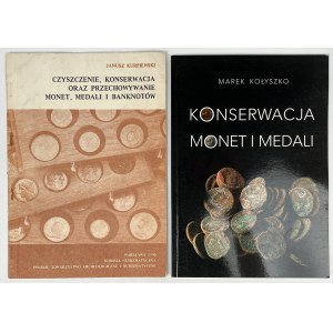 Czyszczenie i konserwacja monet i medali - zestaw (2szt)