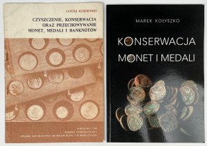Czyszczenie i konserwacja monet i medali - zestaw (2szt)