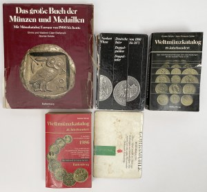Allemagne, set de littérature numismatique (5pc)