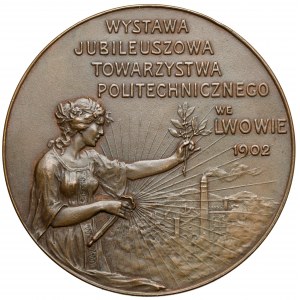 Medal, Wystawa Politechniczna we Lwowie 1902