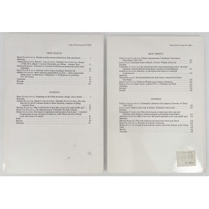 Wiadomości numizmatyczne 2004 - komplet (2szt)