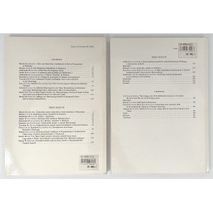 Wiadomości numizmatyczne 2003 - komplet (2szt)