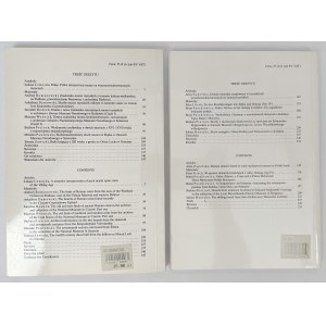 Wiadomości numizmatyczne 2007 - zestaw (2szt)