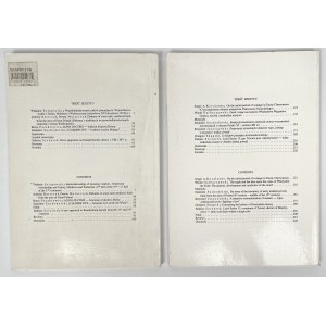 Wiadomości numizmatyczne 2000 - zestaw (2szt)