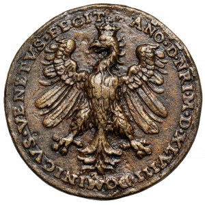 Zygmunt II August, Medal 1548 - Domenica Veneziano (dawny odlew)
