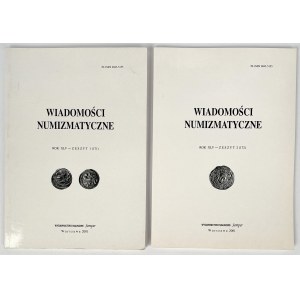 Wiadomości numizmatyczne 2001 - kompletny rocznik