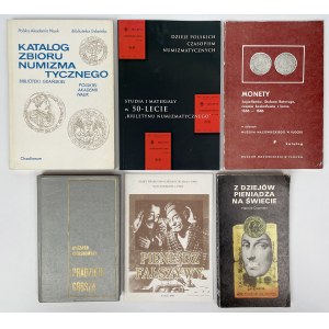 Zestaw literatury numizmatycznej (6szt)