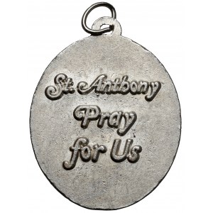 Wlk. Brytania / USA, Medalik religijny - St. Anthony Pray for us (XX-XXI w.)
