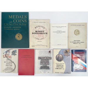 Mennictwo Rosji - zestaw literatury (9szt)