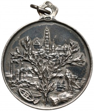 SILVER medal Exhibition of Industry and Agriculture in Częstochowa 1909