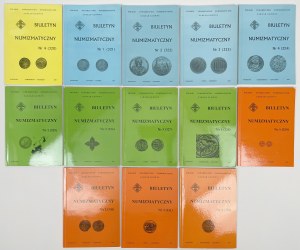 Numismatic bulletin 2000-2003 - color set (13pcs)