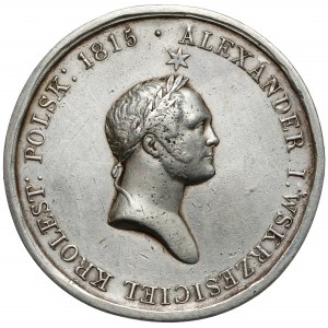 Medal Dobroczyńcę swojego opłakująca Polska 1826 - DUŻY