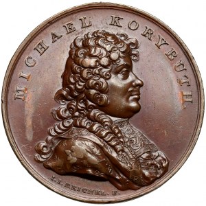 KING'S SUITE medal - Michal Korybut Wisniowiecki - bronze.