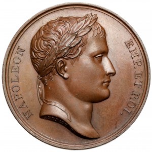 Francja, Napoleon I, Medal upamiętniający kampanię w latach 1806-1807 - Berlin, Warszawa i Królewiec