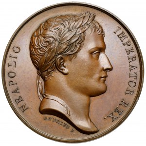 Francja, Napoleon I, Medal 1807 - utworzenia Księstwa Warszawskiego