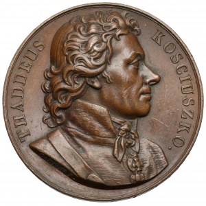 Medal, Tadeusz Kościuszko 1818
