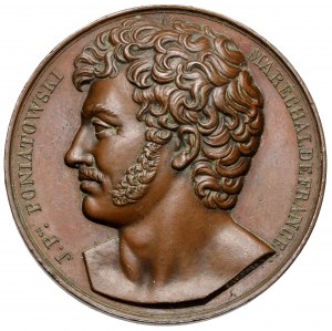 Medal książę Józef Poniatowski 1813