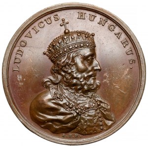 Medal SUITA KRÓLEWSKA - Ludwik Węgierski - brąz