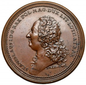Stanislaw Leszczynski, Nancy Medal 1755
