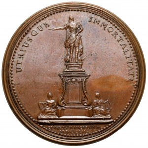 Stanisław Leszczyński, Medal Nancy 1755