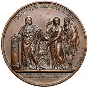 Francja, Ludwik VXIII, Medal 1803 - odrzucenie abdykacji w Warszawie