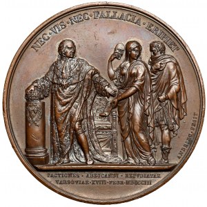 France, Louis XVIII, Médaille pour avoir refusé d'abdiquer à Varsovie en 1803