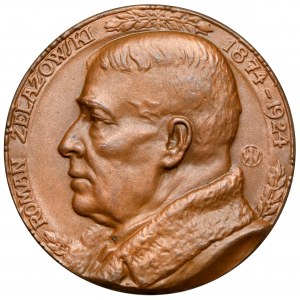 Medal Roman Żelazowski 1924 r. (J.Wysocki)