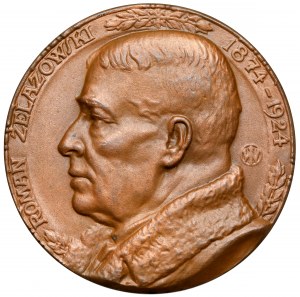 Roman Zelazowski 1924 medal - WITHOUT the Mint mark