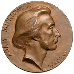 Medal Adam Mickiewicz, Teraz duszą... 1898 (Wacław)